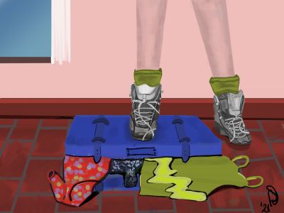 Elke gram telt - wandelen met rugzak